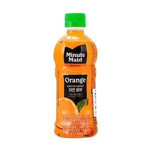 Minute Maid Korean Orange Juice Drink 350ml - Rich in Zinc, Refreshing Citrus Beverage