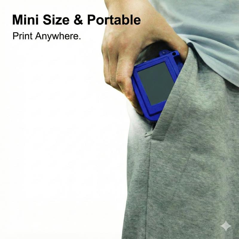 Phezer Upgraded Mini Inkjet Printer for Flat and Curved Surface PC11 Plus, 25 Languages & Quick-Drying Ink Cartridge, Portable Pocket Marking Device for Date Time Barcode Logo Qrcode Batch Number