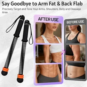 Multifunctional Adjustable Home Gym Battle Rope, Unisex No-Wire Training Rope, High-Intensity Interval Workout, Full Body Exercise