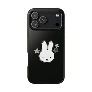 Miffy with Stars Tough Phone Case | Cute Cartoon Bunny Phone Cover  Suitable for iPhone 17-11 Pro Max/Plus and  Samsung Galaxy S23-25