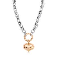 Rhodium and 18k Gold Plated