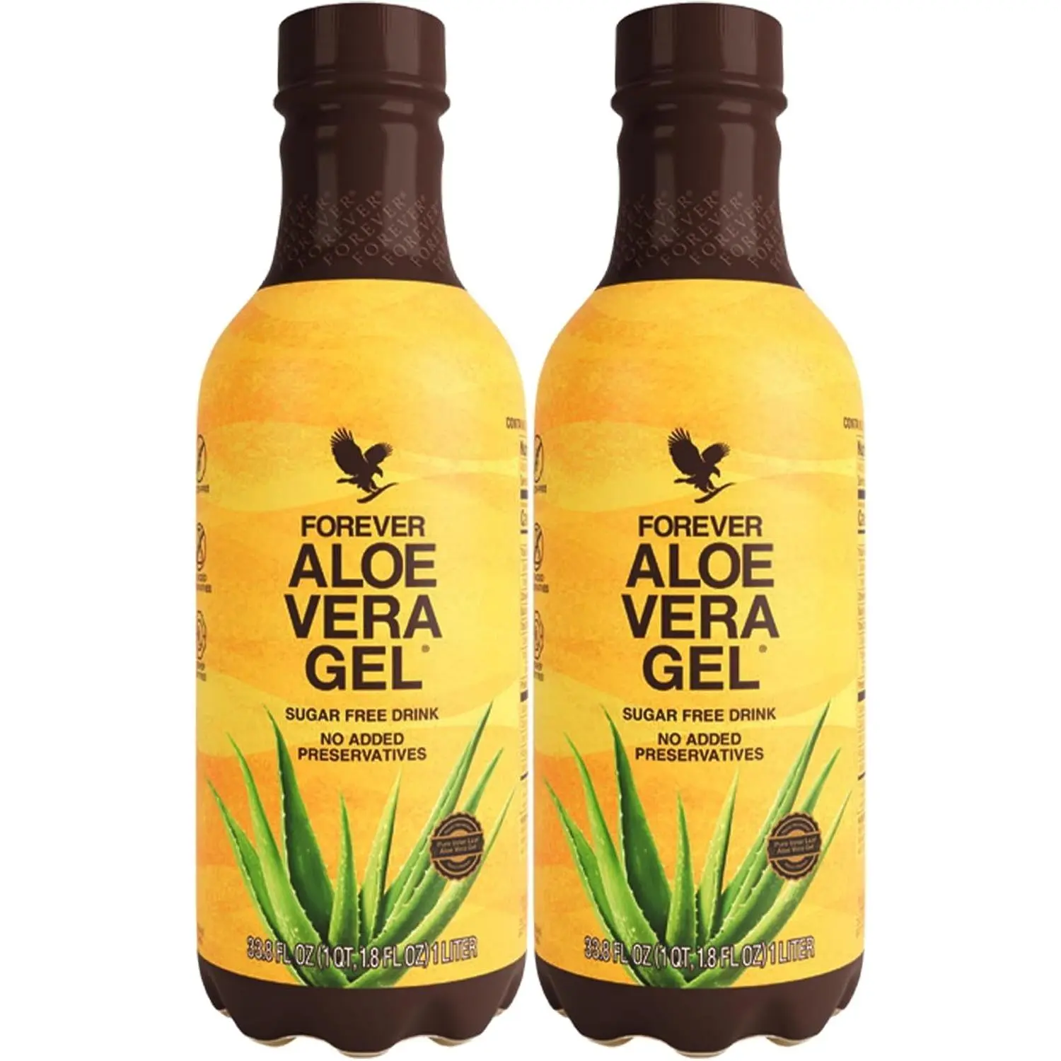 Forever Living - Forever Aloe Vera Gel - 33.8 fl oz | Contains 99.7% Pure Inner Leaf Aloe Vera Gel, No Preservatives, For Daily Supplement Use