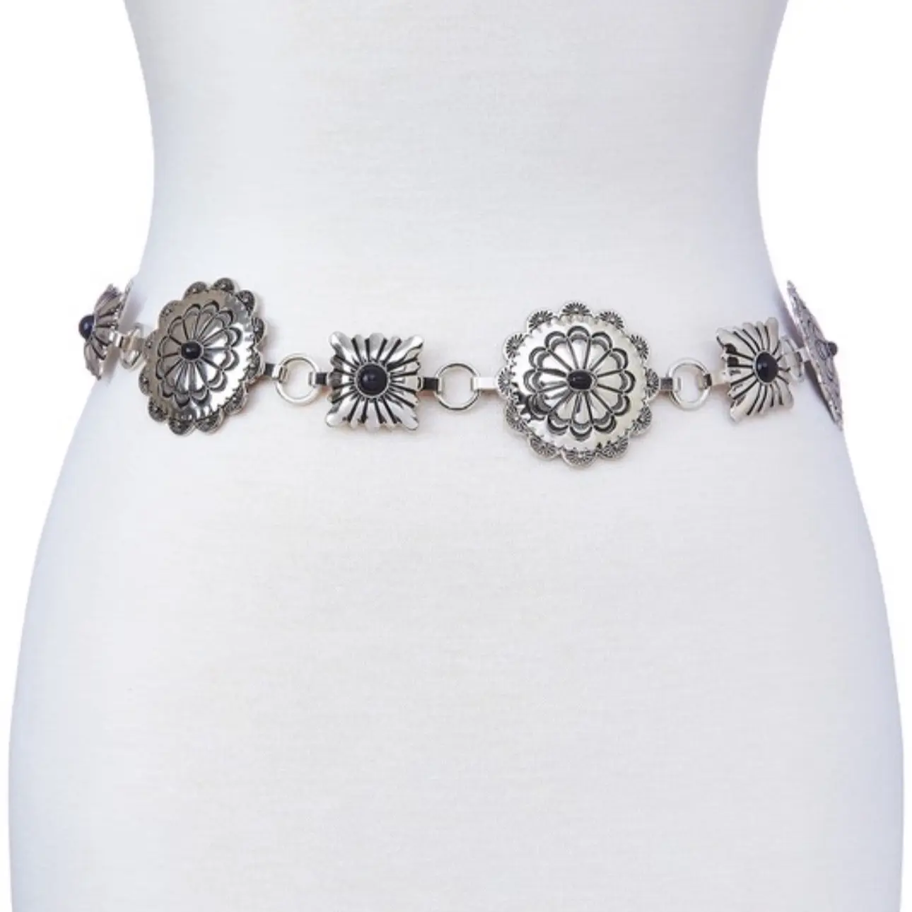 Square/Circle Chain Belt