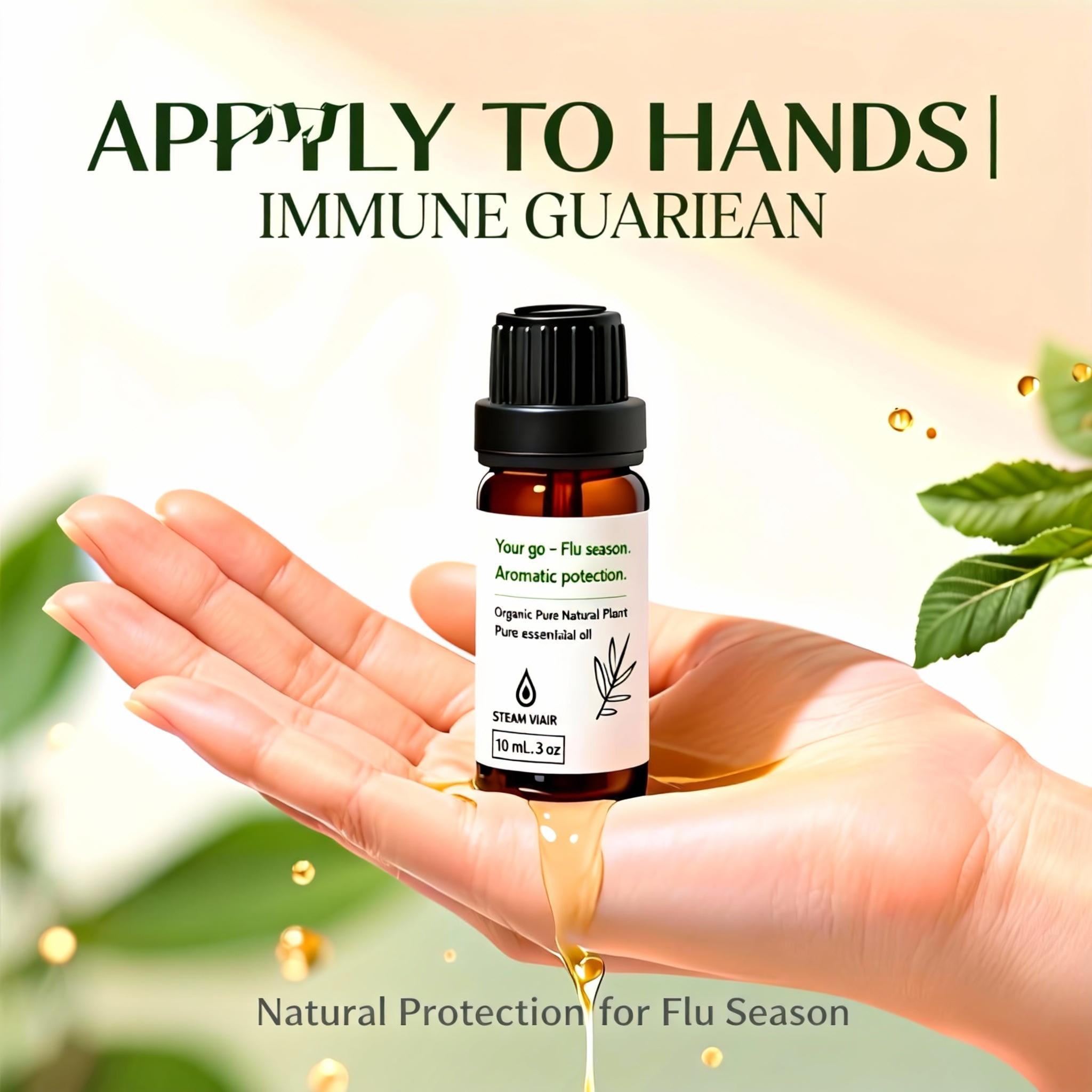 100% Pure Natural Essential Oil for Diffusers Humidifiers Stones Massage Inhalation Bathing & Foot Soaks with Immune Boosting Properties 10ml 6 Bottles 100% Pure Natural Essential Oil for Diffusers Humidifiers Stones Massage Inhalation Bathing & Foot Soaks with Immune Boosting Properties 10ml 6 Bottles