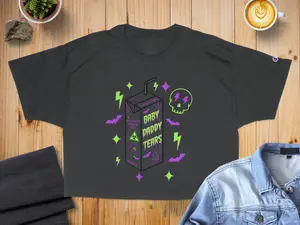 Baby Daddy Tears Juice Box crop top