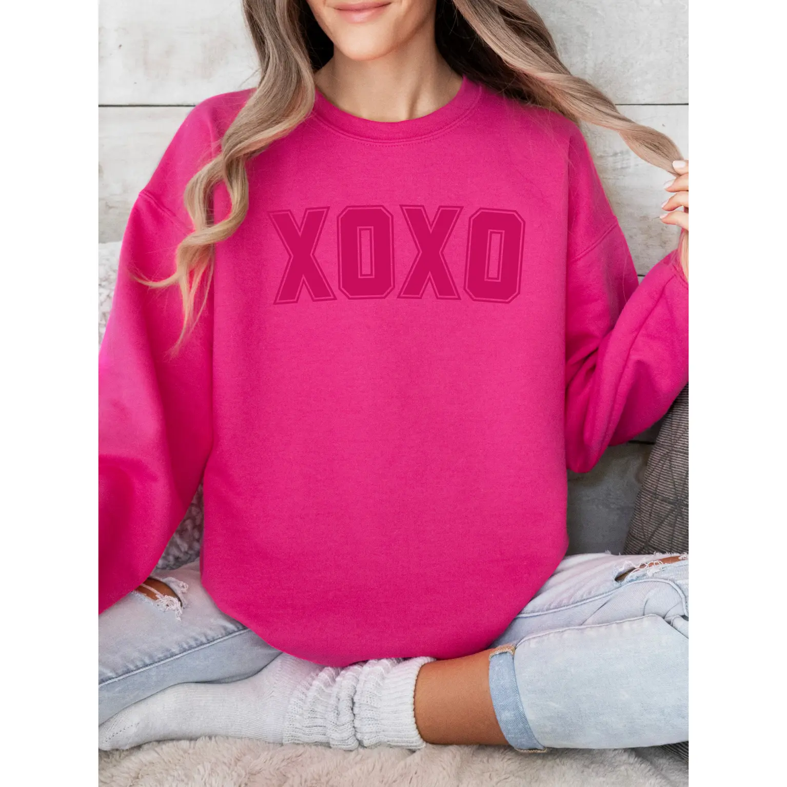XOXO Pink Sweatshirt XOXO Pink Sweatshirt