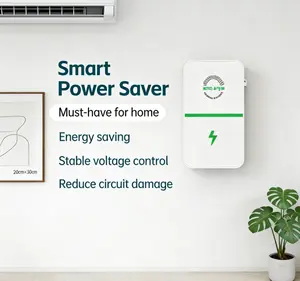 Home Energy Saving Device, Plug-in Electricity Power Saver, Efficient Power Regulator, Lower Household Electric Bills, Universal Indoor Household Use