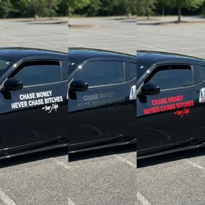 Chase Money Young Dolph Decal Vehicle Exterior Sticker Car Laptop Transparent Vinyl UV Print Weather Resistant