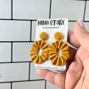 You pick box Clay earrings