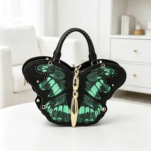 Hot street fashion style—personalized sweet and cool handbags and crossbody bags for women, cute butterfly bags