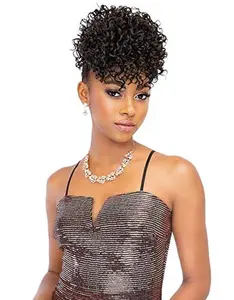 Janet Collection Playful Pineapple SQUIGGLE Ponytail (1B)