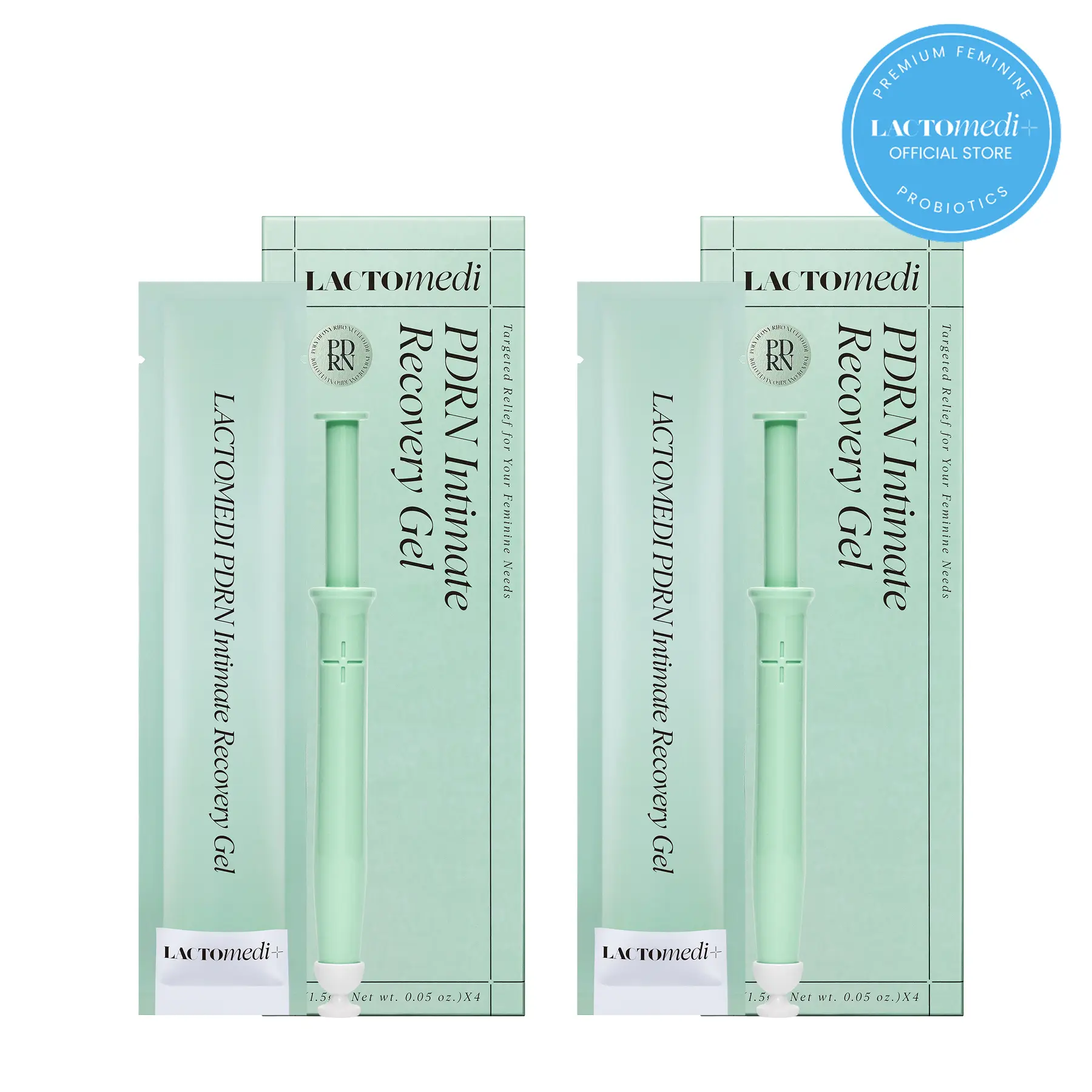 LACTOMEDI PDRN Intimate Gel Duo - Phyto-PDRN Intimate Care for Elasticity & Barrier Support, 2 Boxes