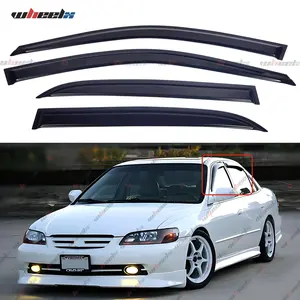 2003-2007 Honda Accord Sedan 4-Piece Acrylic Window Sun Shades/Visors/Air Deflectors - Scratch-Resistant & Easy to Install Auto Accessories Car Accessories Cover