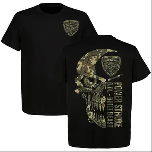Power Stroke 6.0L Built Beast Diesel Skull T-Shirt, Ford Powerstroke Tee, Great for Truck Lovers, Full Size, Full Color
