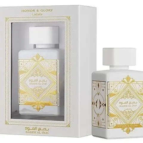 Lattafa Badee Al Oud Honor and Glory Men and Women 3.4 Ounce (100ml) Eau De Parfum Spray Perfume Fragrance Woody