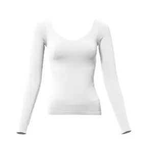 Laura Long Sleeve Double Layered Top (ONE SIZE)