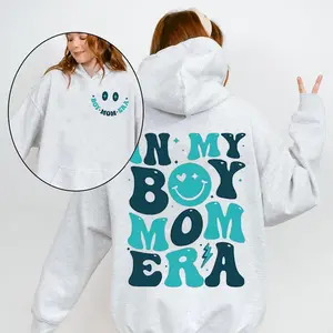 In My Boy Mom Era Shirt, Sweatshirt & Hoodie - 2 sides, Boy Of Mom, Cool Moms Club Shirt, Gift For Mom, Funny Mom Shirt, Mom Birthday Gift, Cute Mom Gift
