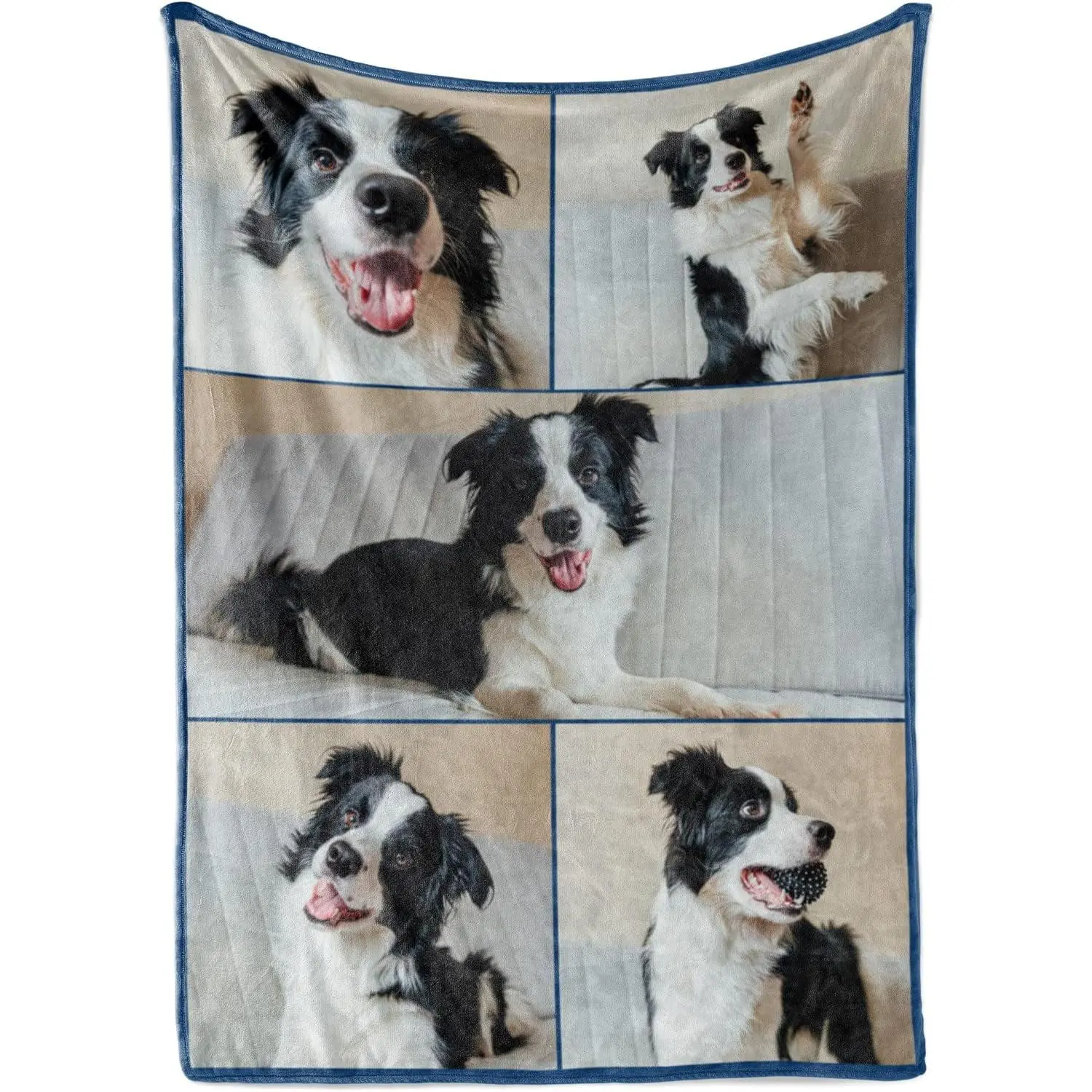 Personalized Fleece Blanket - 50x60 in Customized Non-Generic Design Throw, USA-Printed, Next-Day Shipping, Personalized Gifts Option