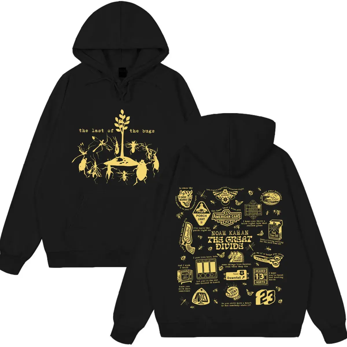 Noah Kahan The Great Divide Tour 2026 Graphic Hoodie Men Women Fashion Vintage Pullover Long Sleeves Casual Hip-hop Sweatshirt