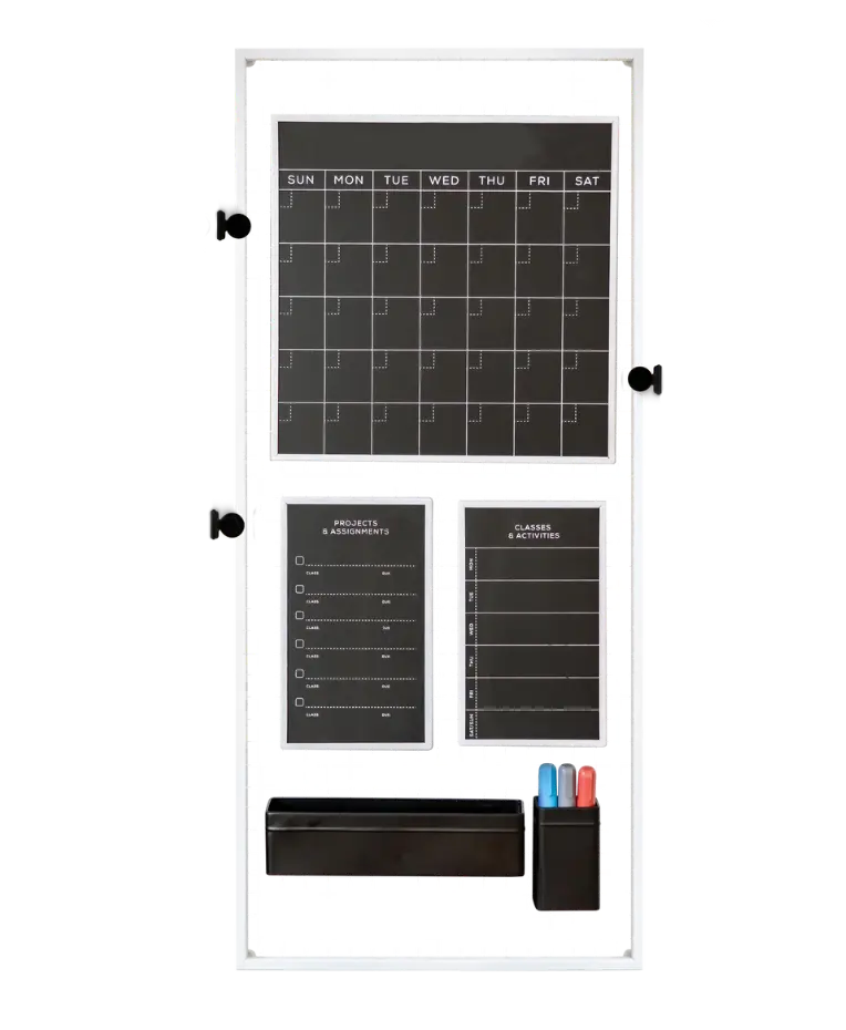 THE CHARLIE Wall Organizer by 1THRIVE | Home Organization | Home Schooling | Command Center