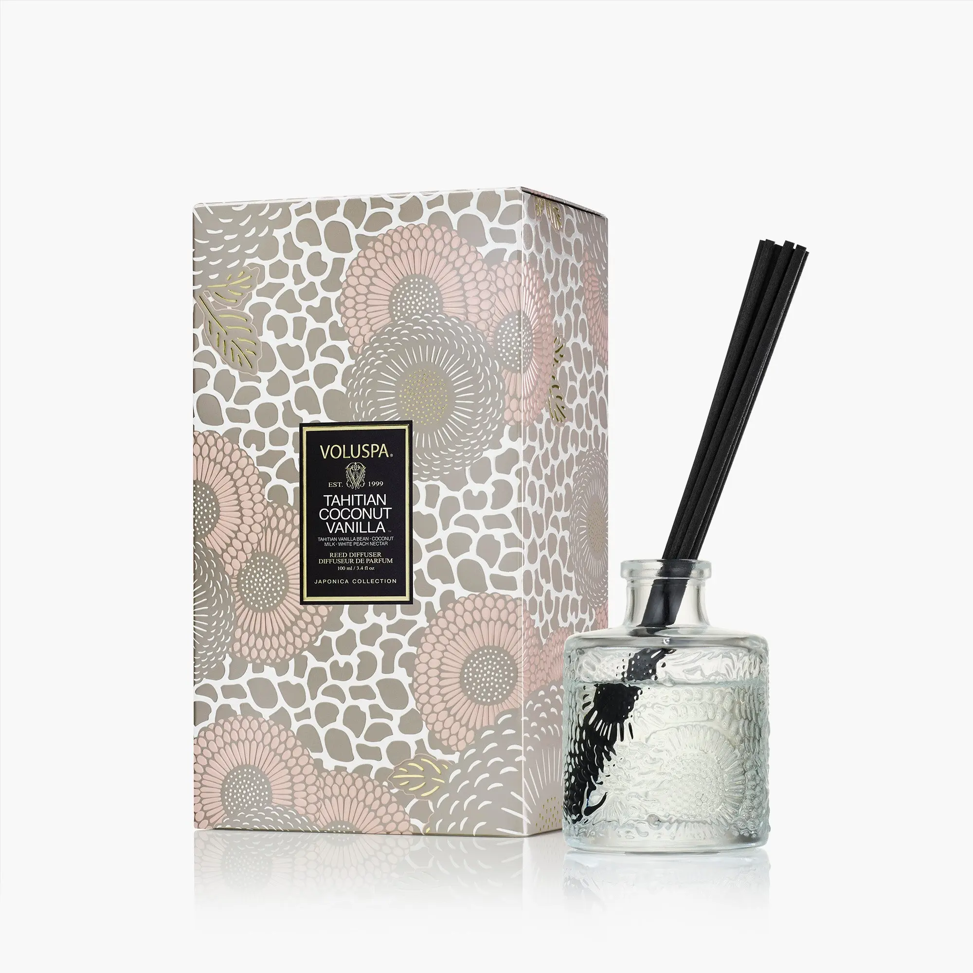 Tahitian Coconut Vanilla - Reed Diffuser Tahitian Coconut Vanilla - Reed Diffuser