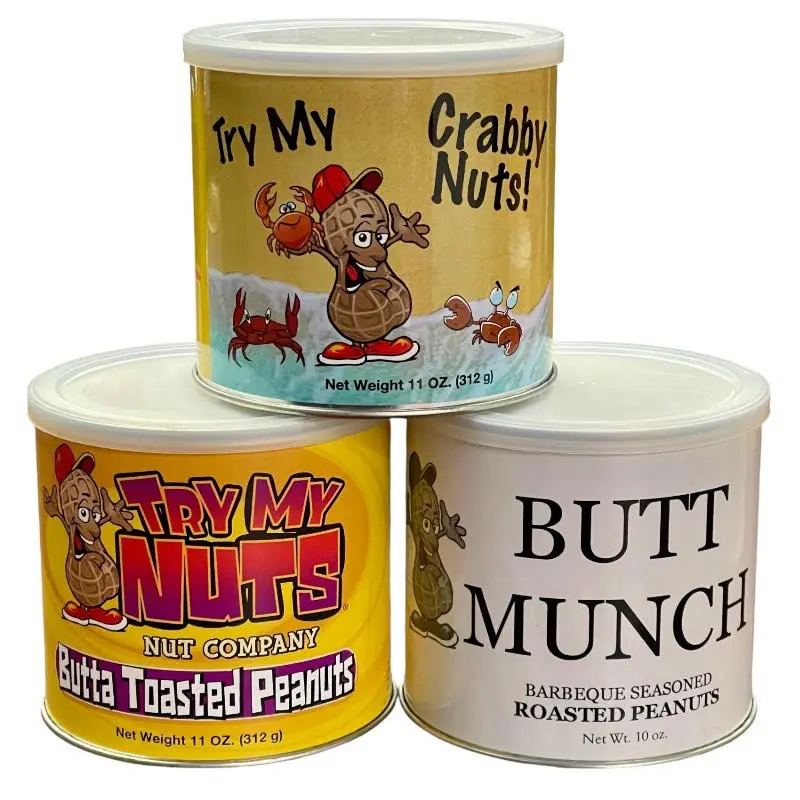 Try My Nuts Sweet and Savory 3 Pack Gift Box