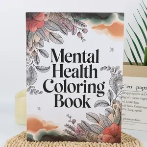 Adult Mental Health Coloring Book, Fun and Stress-Relief Adult Teen Coloring Book, Perfect Relaxing Gift for Parties Birthdays Easter Christmas