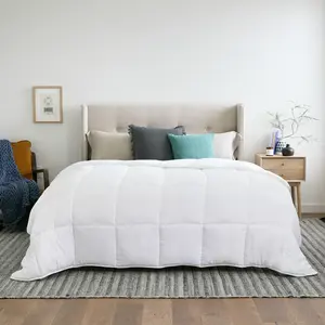 All-Season Down Alternative Comforter, Consistent Temperature-Regulating Bedding Duvet