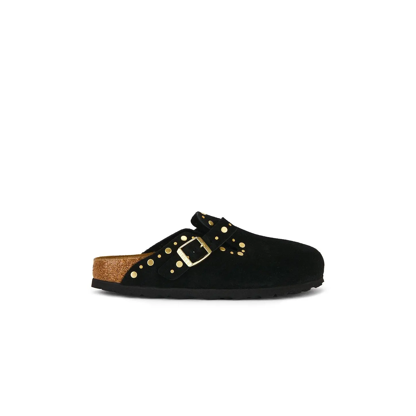 BIRKENSTOCK Boston Rivets Clog in Black BIRKENSTOCK Boston Rivets Clog in Black