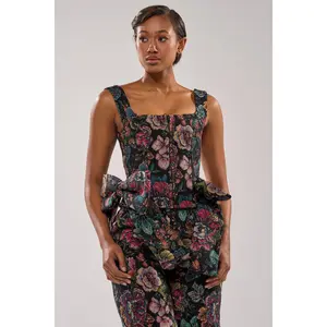 PRETTY LITTLE LADY BROCADE CORSET