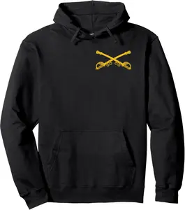 US Army Cavalry Branch Insignia - CAV Scout 19Delta - 19D Pullover Hoodie