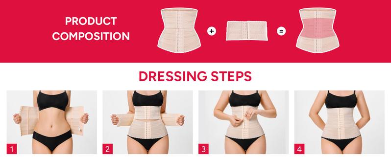 Nebility Women's Waist Cincher Belt - Adjustable Tummy Control Body Shaper, High Elasticity Abdominal Binder, Comfortable Basic  Womenswear TikTokShopBlackFriday  Compression Minimalist
