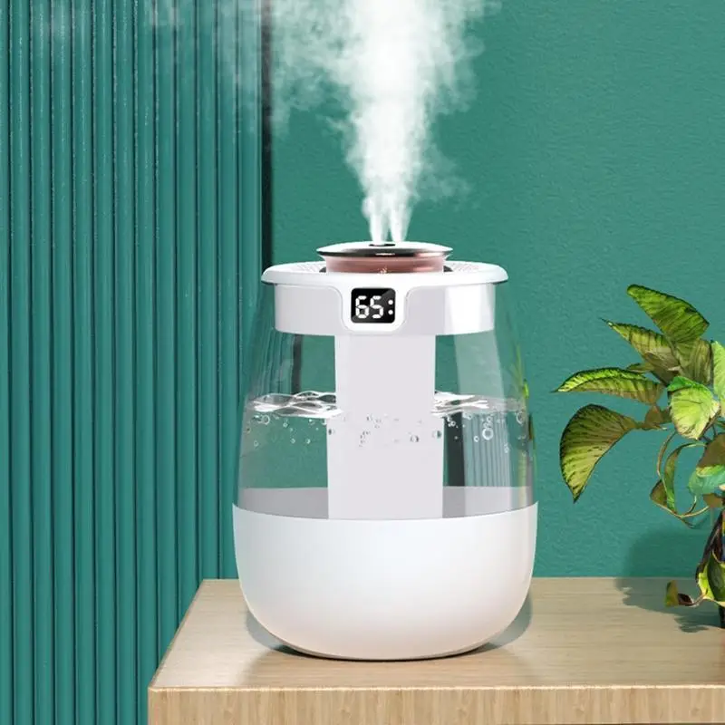 Large Capacity Ultra-quiet Mist Humidifier, USB Powered Air Humidifier, Desktop Air Humidifier for Bedroom & Office Desk, Essential Diffuser