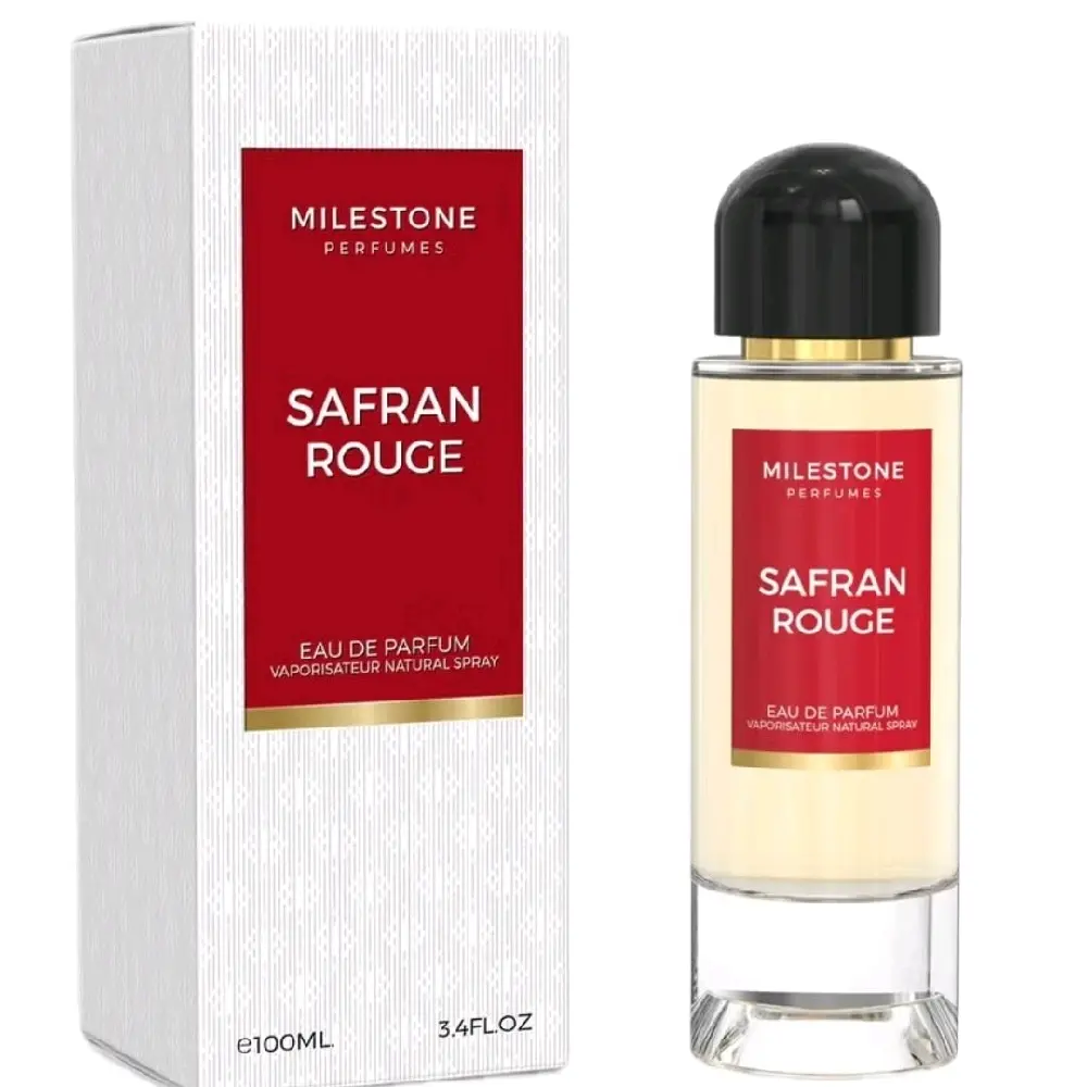 Milestone Safran Rouge Eau De Parfum For Unisex - 100 ML