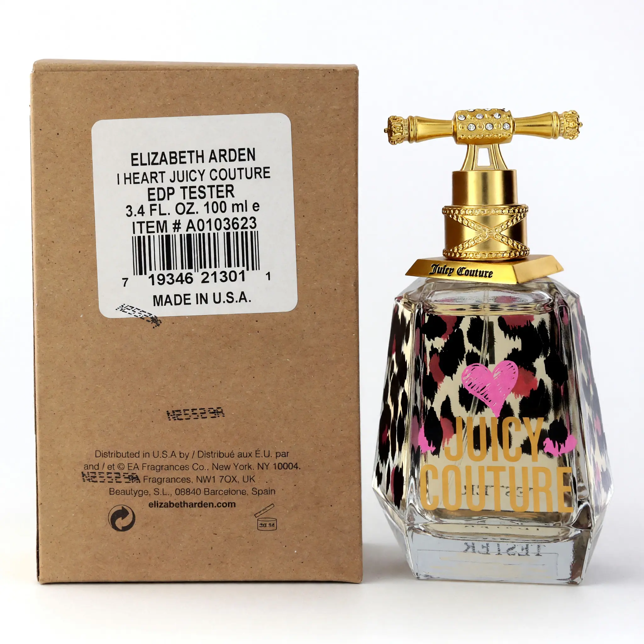 I Am Juicy Couture Citrus Women's Fragrance, 3.4 oz EDP Spray-On Tester for Women