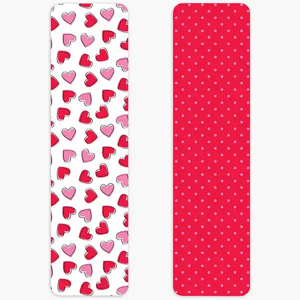 Grease-Proof Valentine Cookie Backer Boards – Hearts & Polka Dots 25 count