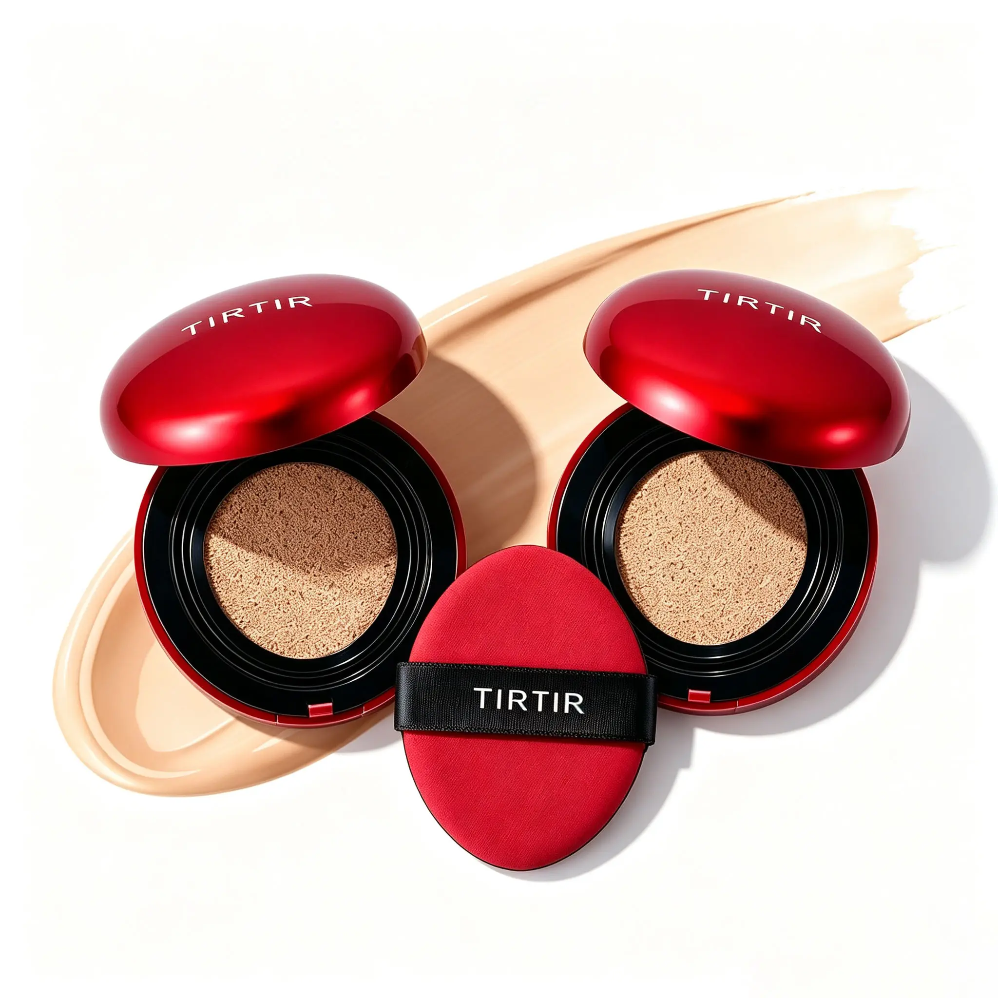 TIRTIR Mask Fit Red Korean Cushion Foundation - Buildable Coverage