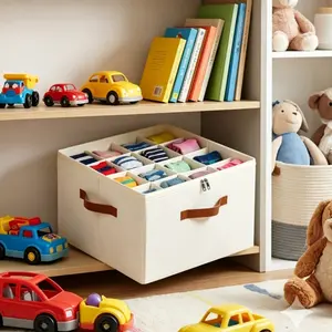 Closet Shoe Organizer for Closet and Entryway, Fits up to 16 Pairs, Large Foldable Shoe Storage Box, Collapsible Shoes Cubby Storage Bin, Shoes Container for closet with Reinforced Handles and Clear dustproof Cover adjustable dividers transparent lid