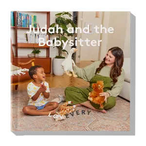Lovevery 'Judah and the Babysitter' Book by Lovevery Parentingbook Modern Adaptability & Flexibility for Home Readers
