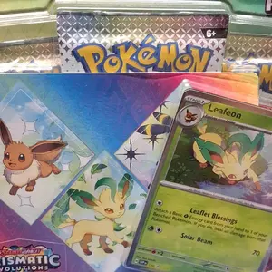 [Quick sale] Non-sports Trading Cards Prismatic evolutions Tech stickers 
