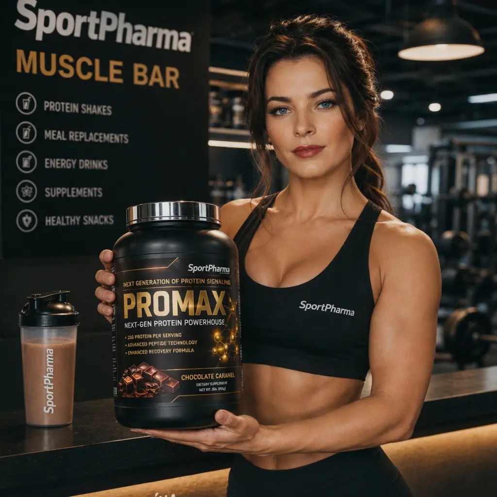 PROMAX Ultra-Premium 25g Milk Edible Protein Powder - Chocolate Caramel Flavor, Athletic Adults' Healthcare & Fitness Dietary Supplement for Muscle Support & Metabolism Boost