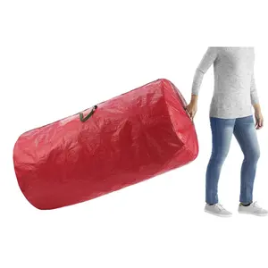 Whitmor Large Fabric Storage Organizer Bag, 56x29 in, 9lbs Capacity, Ideal for Home Organization, Festive Decor Storage