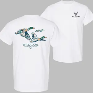 Outdoor Duck Hunting Shirt – Vintage Wildlife Graphic Tee, Nature Lover T-Shirt, Casual Streetwear Outfit, For Women, For Men, Cotton Shirt, Menswear Tops