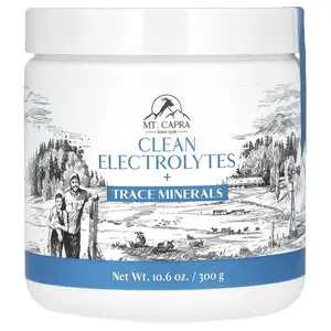 Mt. Capra Clean Electrolytes + Trace Minerals, 10.6 oz (300 g)