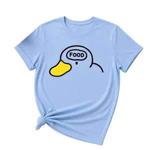 Yumwear Food On The Brain Soft Cotton Unisex Graphic T-Shirt, Funny Food Lover Tee