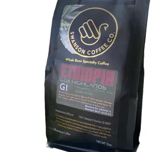 Swanson Coffee, small batch specialty coffee roaster presents: Ethiopia, Guji Highlands, G1 organic heirloom coffee.