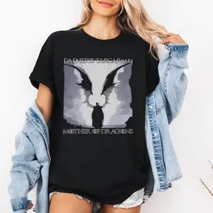 Game of Thrones Daenerys Targaryen mother of dragons Unisex T-Shirt, Gift for Men and Women, Graphic Tees