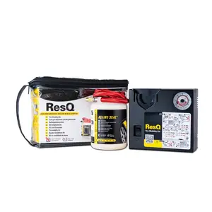 Flat Tire Repair Kit - Resq 12v Compressor Mobility With Water Based Sealant
