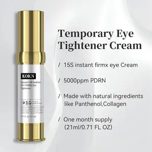 KOKN 15S Instant Eye Cream Firmx Eye&Face Cream | Temporary Eye Tightener | Smooths Wrinkles,Puffy Eyes & Bags