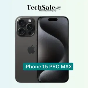 Refurbished Apple iPhone 15 Pro Max - Fully Unlocked (1 Year Warranty) Excellent Condition